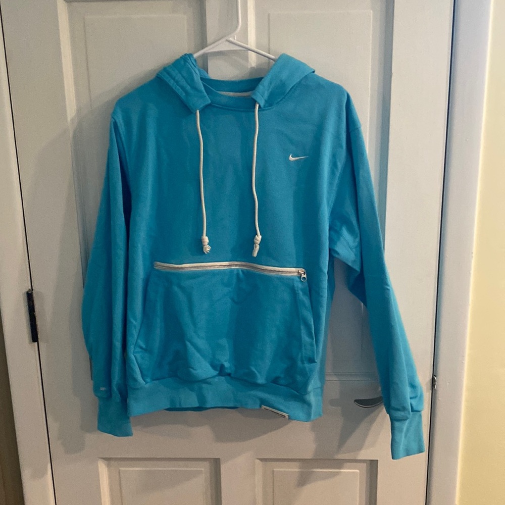 Nike light blue dri-fit sweatshirt size small